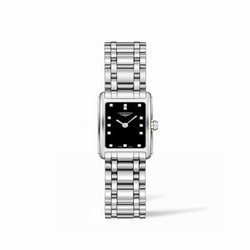 Longines DolceVita 17.4 Quartz Stainless Steel / Black / Bracelet L5.258.4.57.6