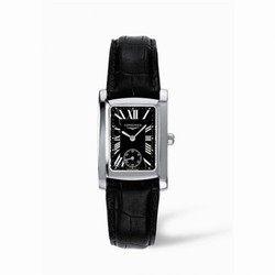 Longines DolceVita 22 Quartz Stainless Steel Black Roman L5.502.4.79.2
