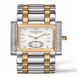 Longines DolceVita 22 Quartz Two Tone Diamond L5.502.5.29.7