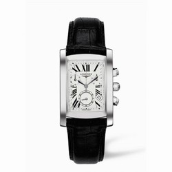 Longines DolceVita 28 Quartz Chronograph Stainless Steel Roman L5.656.4.71.3
