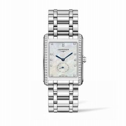 Longines DolceVita 25.8 Quartz Stainless Steel / Diamond / MOP / Bracelet L5.755.0.87.6