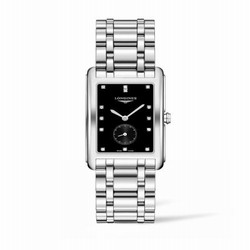 Longines DolceVita 25.8 Quartz Stainless Steel / Black / Bracelet L5.755.4.57.6