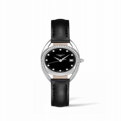 Longines Equestrian Horseshoe 26 Diamond / Black L6.136.0.57.0