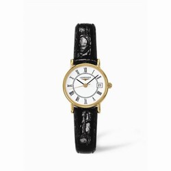 Longines Presence 23.5 Quartz Gold Roman L7.490.6.11.2