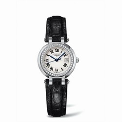 Longines PrimaLuna Quartz 26.5 Leather Diamond L8.110.0.71.2