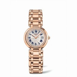 Longines PrimaLuna Quartz 26.5 Pink Gold Diamond L8.110.9.78.6