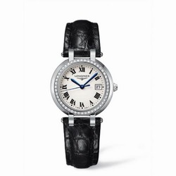 Longines PrimaLuna Quartz 30 Diamond Leather L8.112.0.71.2