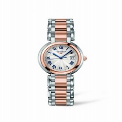 Longines PrimaLuna Quartz 30 Two Tone Pink L8.112.5.78.6
