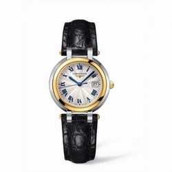 Longines PrimaLuna Quartz 30 Two Tone Leather L8.112.5.91.2