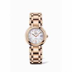 Longines PrimaLuna Automatic 30 Pink Gold Funky MOP L8.113.8.83.6