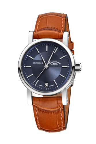 Muhle Glashutte Teutonia II Medium Blue / Strap M1-30-22-LB