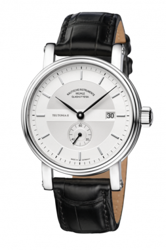 Muhle Glashutte Teutonia II Kleine Sekunde Silver / Strap M1-33-45-LB