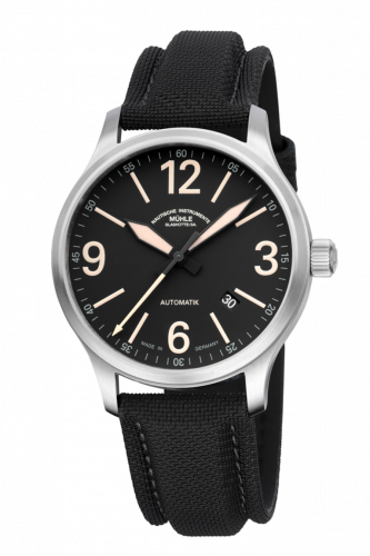 Muhle Glashutte Terranaut III Trail Black / Strap M1-40-14/1-NB