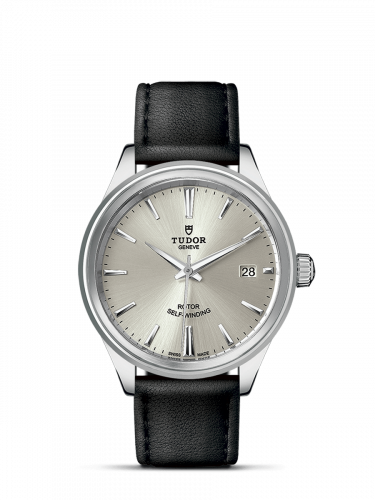 Tudor Style 38 Stainless Steel / Silver / Strap M12500-0005