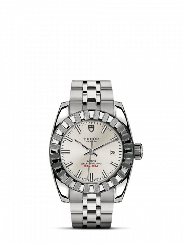 Tudor Classic 28 Stainless Steel / Fluted / Silver / Bracelet M22010-0002