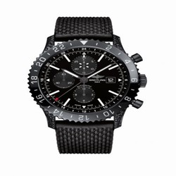 Breitling Chronoliner Blacksteel Diamondworks / Black / Rubber M24310AN.BF02.267S
