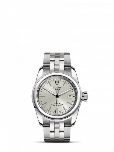 Tudor Glamour Date 26 Stainless Steel / Silver / Bracelet M51000-0003