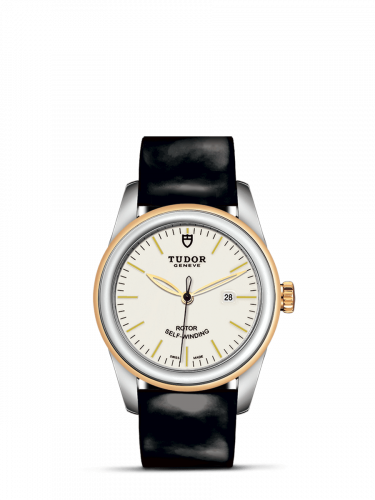 Tudor Glamour Date 31 Stainless Steel / Yellow Gold / Opaline / Strap M53003-0071