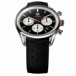 TAG Heuer Carrera CH80 Stainless Steel / Black / Calf CBA2110.FC6347