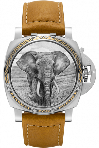 Panerai Luminor 1950 3 Days Automatic Acciaio Sealand for Purdey Elephant PAM00856
