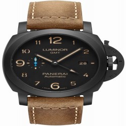 Panerai Luminor 1950 44 3 Days GMT Automatic Ceramic / Black / Dirty Dial PAM01441
