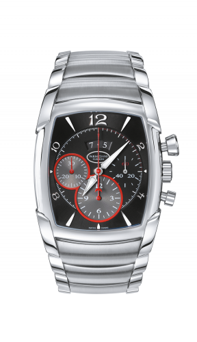 Parmigiani Fleurier Kalpagraphe Stainless Steel / Black / Bracelet PFC128-0001400-B00102