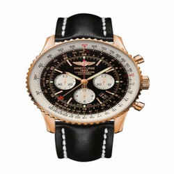 Breitling Navitimer GMT Red Gold / Black / Calf RB044121.BD30.441X