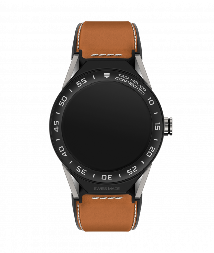 TAG Heuer Carrera Connected Modular 45 Titanium / Ceramic / Brown Calf SBF8A8001.11FT6110