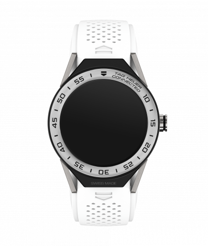 TAG Heuer Carrera Connected Modular 45 Titanium / Stainless Steel / White Rubber SBF8A8014.11FT6103
