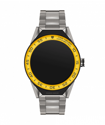 TAG Heuer Carrera Connected Modular 45 Titanium / Yellow Aluminum / Bracelet SBF8A8017.10BF0608