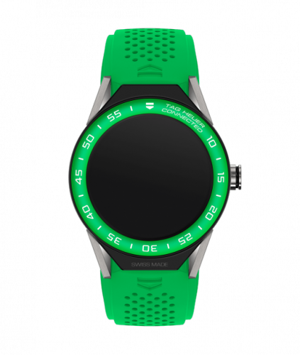 TAG Heuer Carrera Connected Modular 45 Titanium / Green Aluminum / Green Rubber SBF8A8018.11FT6083
