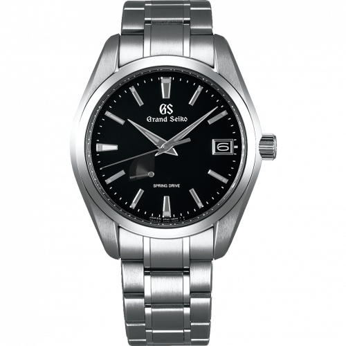 Grand Seiko Spring Drive Titanium / Black / Bracelet SBGA241