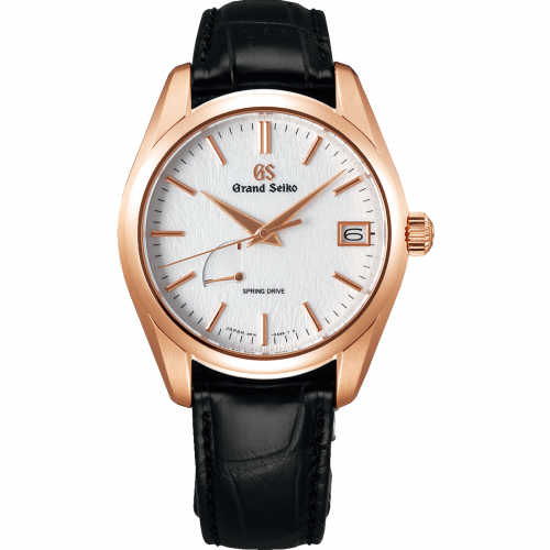 Grand Seiko Spring Drive Pink Gold / Snowflake / Strap SBGA292