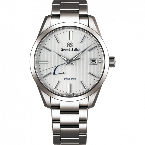 Grand Seiko Spring Drive Titanium / White / Bracelet SBGA347