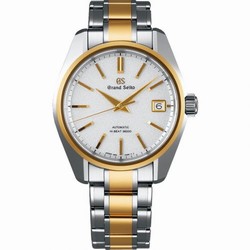 Grand Seiko Automatic Hi Beat 36000 Stainless Steel / Yellow Gold / White / Bracelet SBGH252