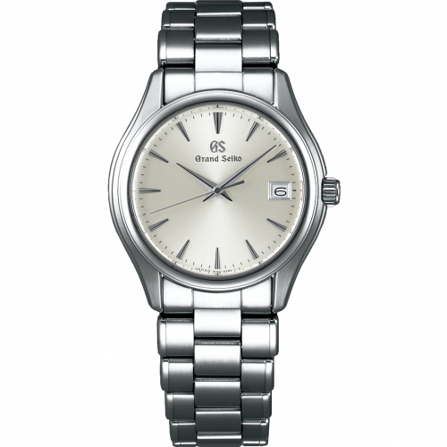 Grand Seiko Quartz Date Stainless Steel / Silver / Bracelet SBGX205