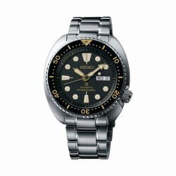 Seiko Prospex Diver Turtle Stainless Steel / Black / Bracelet SRP775