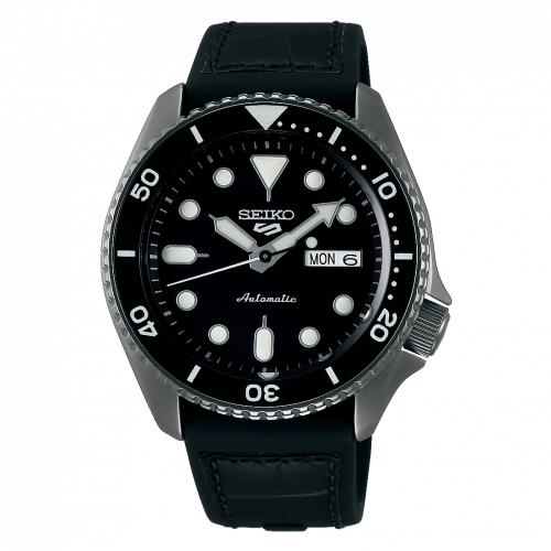 Seiko 5 Sports Specialist Style Hard Coating / Black / Rubber SRPD65K3
