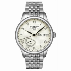 Tissot Le Locle Power Reserve 39.3 Stainless Steel / Silver / Bracelet T006.424.11.263.00