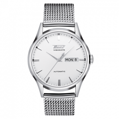 Tissot Visodate Automatic Stainless Steel / Silver / Bracelet T019.430.11.031.00