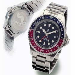 Steinhart Ocean 44 GMT Blue - Red T0214