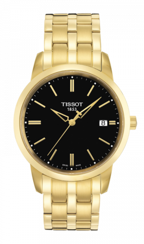 Tissot Dream Quartz 38 Yellow Gold PVD / Black / Bracelet T033.410.33.051.01