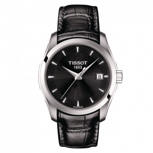 Tissot Couturier Quartz 32 Stainless Steel / Black / Strap T035.210.16.051.01