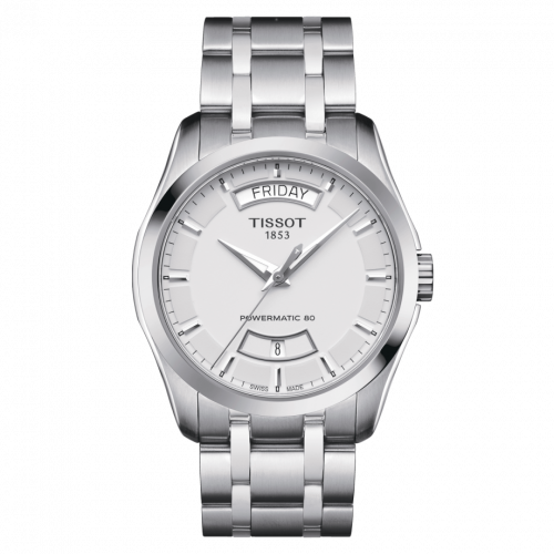 Tissot Couturier Powermatic 80 39 Stainless Steel / Silver / Bracelet T035.407.11.031.01