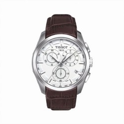 Tissot Couturier Quartz Chronograph Silver / Strap T035.617.16.031.00