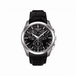 Tissot Couturier Quartz Chronograph Black / Strap T035.617.16.051.00