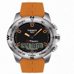 Tissot T-Touch II Orange Rubber T047.420.17.051.01