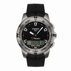 Tissot T-Touch II Black Ti Rubber T047.420.47.051.00