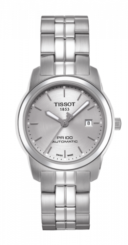 Tissot PR 100 Automatic 27 Stainless Steel / Silver / Bracelet T049.307.11.031.00