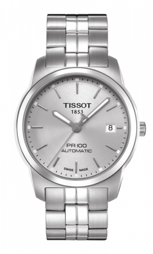 Tissot PR 100 Automatic 38 Stainless Steel / Silver / Bracelet T049.407.11.031.00